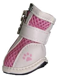 A good pair of boots offers warmth, traction on ice and frozen surfaces and protection. Pink Protective Mesh And Faux Leather Dog Shoes Summer Kixx By Barko Booties Alldogboots Com