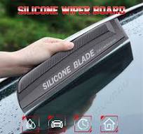 Silicone Squeegee For Glass Window Floor Car Wash Windshield Wiper Cleaning  Tool