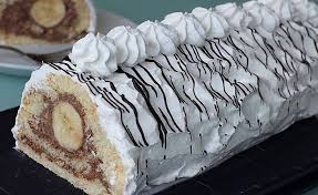 Banana Split Rolada Nejrecept Cz Coffee Desserts Recipes Healthy Easter Dessert Banana Split