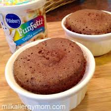 My substitution for the oil is about 1 tsp chia seeds. 1 Minute Microwave Mug Cake No Milk No Egg Milk Allergy Mom Recipes
