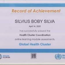 Who Certificate In 2020 Online Learning Learning Achievement