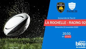 Follow the top 14 live rugby match between racing 92 and la rochelle with eurosport. Top 14 Le Stade Rochelais Prepare La Venue Du Racing 92 Vice Champion D Europe
