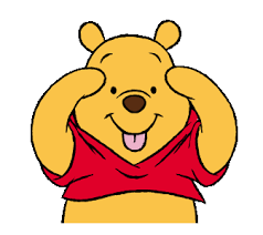 # winnie the pooh # tigger. Line Official Stickers Winnie The Pooh Animated Stickers Example With Gif Animation