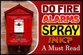 Do Fire Alarms Spray Ink A Must Read Johnny Holland