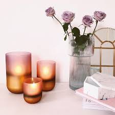 Trio De Porte Maxi Bougies A Rechaud Crepuscule Partylite Bougie Decoration Bedroom Rechaud