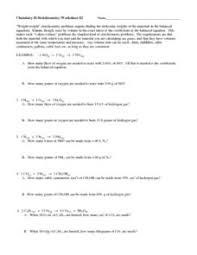 0.031 moles of aluminum iodide 4. Stoichiometry Lesson Plans Worksheets Lesson Planet