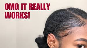 Best Gel For Slicking Back Natural Hair Natural Hair Styles Best Edge Control Coarse Hair