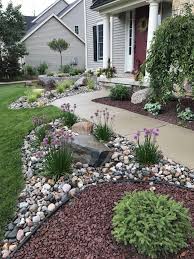 New Front Curb Appeal Front Yard Landscaping Design Rock Garden Landscaping Pathway Landscaping Front yards, curb appeal, backyard ideas, best.