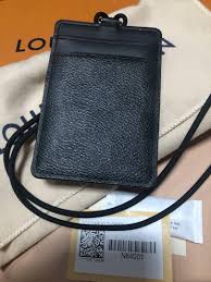 Founder louis vuitton originally observed stackable trunks or suitcases and decided to produce his own version. Louis Vuitton Lanyard Id Card Holder Luxury Bags Wallets On Carousell
