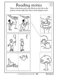What Happens Next 2 Kindergarten Preschool Reading Worksheet Greatschools Preschool Reading Kindergarten Reading Worksheets Kindergarten Reading