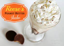 You can also use heavy whipping cream for a really luscious milkshake. Hott Mama In The City Reese S Peanut Butter Shake Recipe Peanut Butter Shake Recipe Peanut Butter Shake Milkshake Recipe Easy
