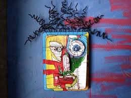 Crazy Art Sculpture Art Assemblage Wall Ceramic Mask Etsy Wall Sculpture Art Wire Art Sculpture Sculpture Art