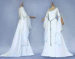 Big deal heute · frühjahrskollektion 2020 · frei nach maß Elven Wedding Dress Dress Elven Dress Medieval Elves Eowyn Arwen Inis Kleid Hochzeit Brautkleid Elfenkleid