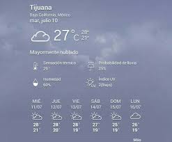 Lluvia volvera a tijuana el proximo fin de semana sandiegored com. Pronostico Del Tiempo En Tijuana Alguien Sabe Brainly Lat