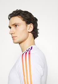 adidas white red stripe