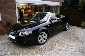 Audi A4 Cabriolet B7 Black Blackhole D Audi Convertible Audi A4 Audi