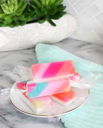 This handmade layered design is beautiful and perfect for the season! Homemade Soap Martha Stewart