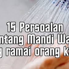 We did not find results for: 15 Persoalan Tentang Mandi Wajib Yang Ramai Orang Keliru