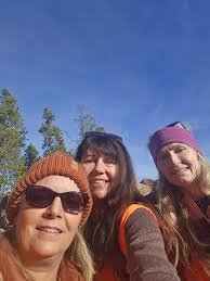 On today's hike to whidden pond with Helen Hawrylack