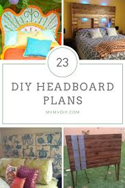 You have the option of 5 different finishes, including black, white, drifted gray, cherry, and espresso, so you can build out an entire bedroom theme around the headboard of your choice. 23 Inventive Diy Headboard Plans Free List Mymydiy Inspiring Diy Projects