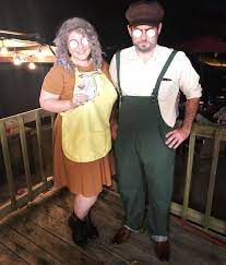 Maybe you would like to learn more about one of these? The Gf And I As Eustace And Muriel Bagge Unique Couples Costumes Couples Costumes Mothers Costume