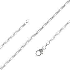 Sie ist schlicht, aber grazil. Avesano Panzerkette 925 Sterling Silber Fur Herren Manner Silberkette Ohne Anhanger Feine Massive Herrenkette Breite 2 8 Mm Lange 45 50 60 Cm 101045 945 Amazon De Schmuck