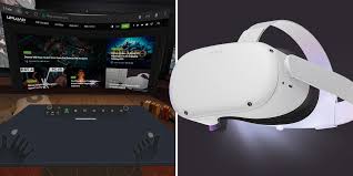 Virtual reality (vr) is a simulated experience that can be similar to or completely different from the real world. How To Set Up Your Desk In Vr On Oculus Quest 2