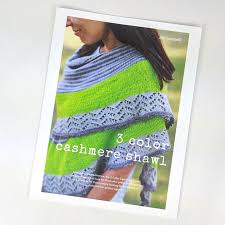 Maybe you would like to learn more about one of these? Pattern 3 Color Cashmere Shawl By Joji Locatelli Ready To Ship Knitcircus Yarns