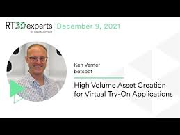 High Volume Asset Creation for Virtual Try-On Applications