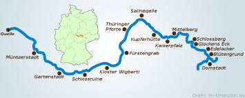 Die radwege entlang der flüsse saale, unstrut und weiße elster bieten sich an, die region zu erkunden. Unstrut Quelle Unstrut Verlauf Unstrut Karte Unstrut