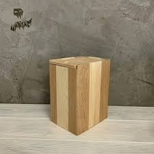 Wooden Deck Box Mtg Scatola Legno Deck Magic In 2020 Wooden Decks Deck Box Wooden