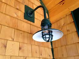 Outdoor gooseneck light can be very effective if used in signage and on the store products. Gooseneck Barn Lighting For Rustic Mountain Home Inspiration Barn Light Electric