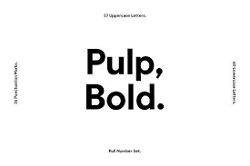 Pulp Display Bold Font Text Logo Design Graphic Design Fonts Logo Fonts