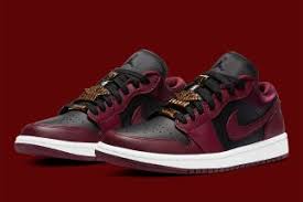 Air Jordan 1 Low Maroon Black Db6491 600 Sneakernews Com In 2020 Air Jordans Retro Air Jordans Jordan 1 Low