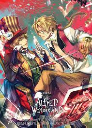 alfred in wonderland by 错乱 hetalia america england 不思議の国のアリス イラスト アニメ