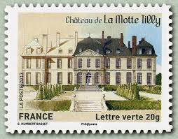 Chateau De La Motte Tilly France Timbres De France Chateau France