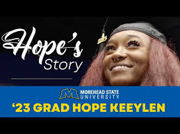 23 Grad Hope Keeylen Reflects