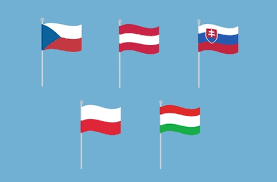 September 1992 um 20:22 uhr gesetzt. Nationalflaggen Tschechien Osterreich Slowakei Polen Und Ungarn Vector Reihe Von Wehenden Flaggen Isoliert Auf Blauem Hintergrund Lizenzfrei Nutzbare Vektorgrafiken Clip Arts Illustrationen Image 60389830