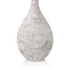 Bird Bath And Feeder B M Embossed Stoneware Vase Home Garden George Elegant Vases Grey Vases Vase