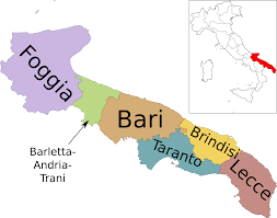 Visualizza la mappa d'italia, cerca indirizzi e condividi cartine geografiche, percorsi e mappe della città italiane con tuttocittà. Map Of Region Of Apulia Italy With Provinces It Capoluoghi Di Provincia Puglia Clipart Large Size Png Image Pikpng