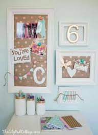 Bulletin Board Inspiration Kids Desk Girls Bedroom Room Decor