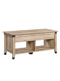 Magnussen t1367 65 savannah pie shaped lift top coffee table traditional coffee tables. Sauder Carson Forge Lift Top Coffee Table Rectangular Lintel Oak Office Depot