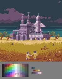 Pixelblog 1 Color Palettes Slynyrd Pixel Art Games Pixel Art Nature Color Palette