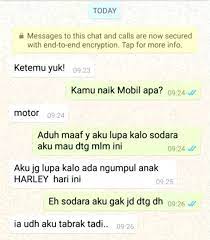 Maybe you would like to learn more about one of these? 10 Chat Kocak Dengan Cewek Matre Ini Endingnya Gak Nahan