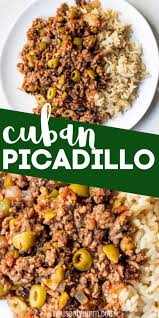 Cuban Picadillo Recipe In 2020 Cuban Recipes Cuban Picadillo Beef Recipes