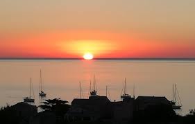 En corse, les paysages époustouflants ne manquent pas. La Photo Du Jour Coucher De Soleil Sur Le Cap Corse