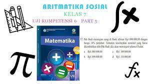 Dia mematok harga sotonya adalah rp10.000,00 perporsi. Matematika Kelas 7 Uji Kompetensi 6 Aritmatika Sosial Buku Paket Mtk 2 Youtube