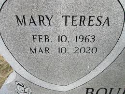Mary Teresa Girard Bourland (1963-2020)