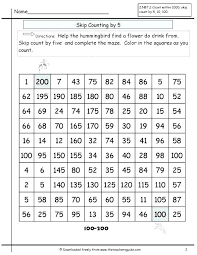 worksheets fill in the blank hundreds chart worksheet