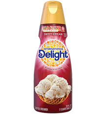 Enjoy your coffee with a splash of splenda creamer. Cold Stone Creamery Sweet Cream Coffee Creamer
